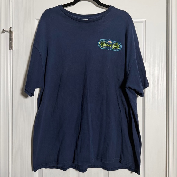 4 SHIRT BUNDLE Blessed Girl/Simply Southern Tshirt Summer Tops Graphic Tees - Picture 7 of 9